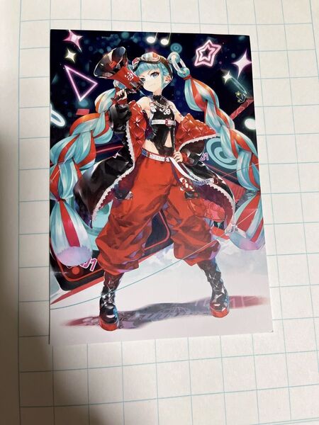 マジカルミライ 2023×まねきねこ ポストカード 初音ミク 購入特典