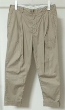 17SS Engineered Garments エンジニアードガーメンツ Willy Post Pant Hight Count Twill パンツ34_画像1