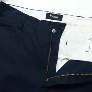 MASSES マシス x M&M WORK PANTS ワーク パンツ M 紺の画像2