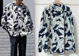 21SS AiE エーアイイー Painter Shirt Hawaiian Print ペインター シャツ S ハワイアン アロハ