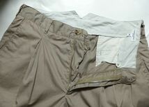 17SS Engineered Garments エンジニアードガーメンツ Willy Post Pant Hight Count Twill パンツ34_画像3