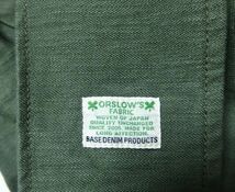 or slow orslow オアスロウ US ARMY SHIRT アーミー シャツ 1_画像7
