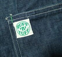 RUFF 'n' TUFF / POST O'ALLS OVERALLS ポスト オーバーオールズ デニム カバーオール ジャケット M_画像7