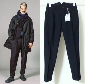 17AW Engineered Garments エンジニアードガーメンツ Willy Post Pant Uniform Serge ウィリーポスト パンツ 28 紺 ユニフォームサージ