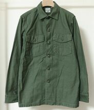 or slow orslow オアスロウ US ARMY SHIRT アーミー シャツ 1_画像1