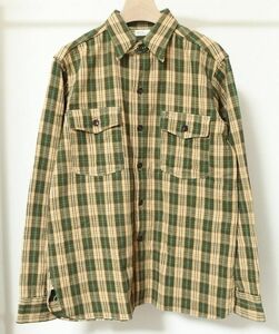 WAREHOUSE ウエアハウス DUCK DIGGER Lot 3022 FLANNEL SHIRTS WITH CHINSTRAP チェック フランネル シャツ 38