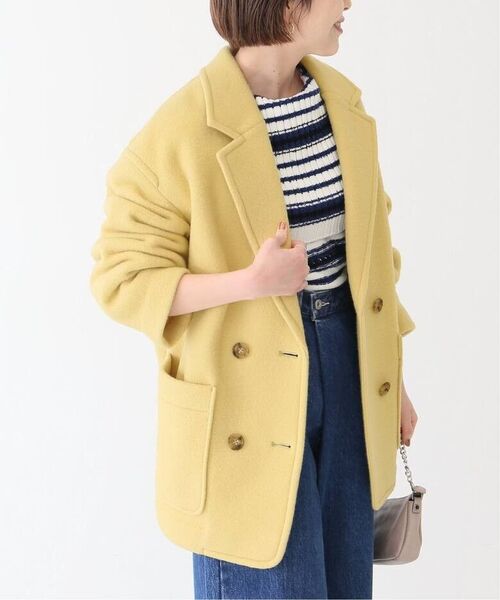 【Spick and Span】パイルジャージービッグジャケット