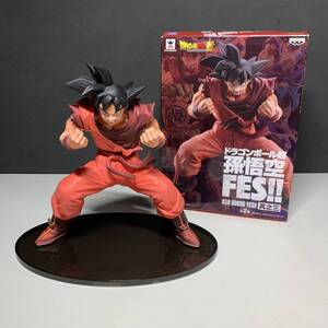 ドラゴンボール超 孫悟空 FES!! 其之三 孫悟空 (界王拳) GOKUU バンプレスト フィギュア 人形 玩具 DB