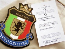 【訳あり】40486-① Franco Collezioni M(66-78cm) 股下75cm 2タック アジャスター付ストレッチスラックスパンツ ベージュ【0373】_画像6