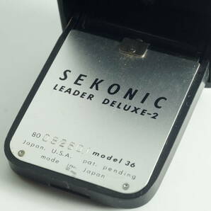 わ005★並品★SEKONIC セコニック LEADER DELUXE-2 model 36 露出計の画像5