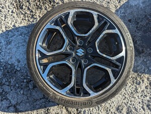 スズキ　SUZUKI　スイフトスポーツ　ZC33S　純正　タイヤ付きホイール　1本　17×6.5J+50 195/45R17 PCD 114.3 2