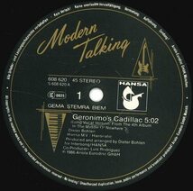 ★12吋シングル「モダン・トーキング MODERN TALKING GERONIMO'S CADILLAC c/w KEEP LOVE ALIVE」1986年_画像3