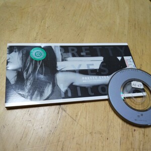 8cmCD【PRETTY EYES/hitomi、 小室哲哉】1997年　送料無料　返金保証