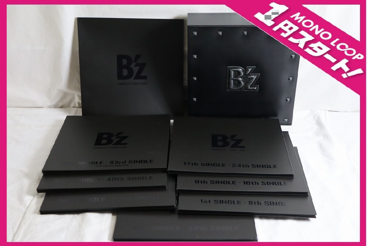 Yahoo!オークション -「b'z complete single box」の落札相場・落札価格