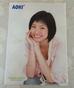 TKM530) ★ Aya Ueto Clear File aoki ★ 3 Обеденный лицо Aoki