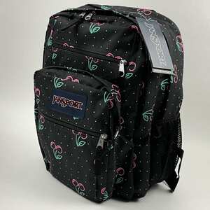 ジャンスポーツ JANSPORT BIG STUDENT TDN749N バックパック リュックサック 3390519 34L NEON CHERRIES チェリー 美品 未使用品 処分