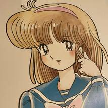 ななこSOS 吾妻ひでお　昭和アニメ　レトロ　昭和　ファンシー　当時物　ポスター　80年代_画像4