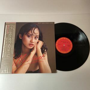 帯付LP/MASTER SOUND盤/和モノ/美品＞マリーン / ファースト・ラブのように - 笹路正徳/松木恒秀/岡沢章/村上秀一/清水靖晃