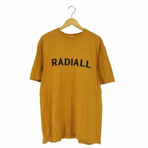 RADIALL(ラディアル) 日本製 フロントロゴプリントクルーネックTシャツ メンズ import：XL 中古 古着 0813
