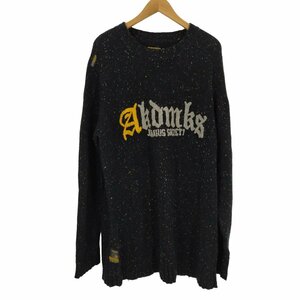 akademiks(アカデミクス) 90-00S ラグランオーバーサイズニット メンズ XL 中古 古着 0422