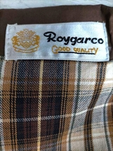 USED古着(ユーズドフルギ) ROYGARCO 裏地チェック トレンチコート レディース JPN： 中古 古着 0253_画像3