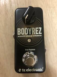 TC Electronic BODYREZ ACOUSTIC PICKUP ENHANCER 中古品