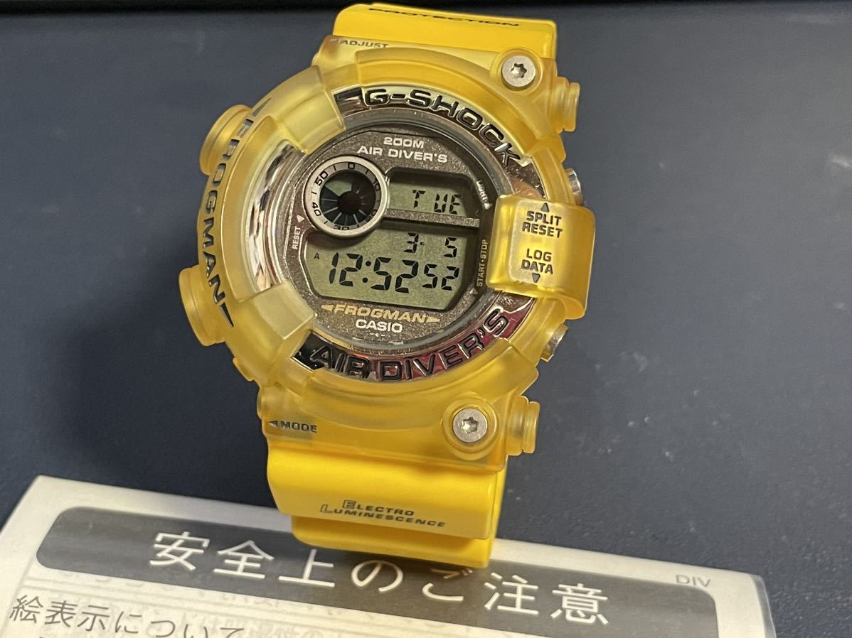 6 CASIO カシオ G-SHOCK gショック FROGMAN フログックマン メイ イン