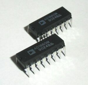 [2 piece ] AD1860N audio DAC Analog Devices * dead stock 