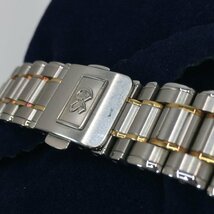 5523-60【 GRAND SEIKO 】 グランド セイコー クォーツ デイト 腕時計 SS 18KT 稼働品 8J56-7000 メンズ 箱有 純正ブレス_画像6