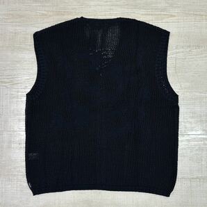 23ss 2023 未使用 Supreme Dragon Zip Up Sweater Vest シュプリーム ドラゴン ジップ アップ セーター ベスト BLACK ブラック 系 size XLの画像3