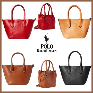 新品未使用☆定6.5万ITALIAN CALF LEATHER【圧巻の8WAY】POLO ラルフローレン 本物を知る大人にオススメするスモールトート◎リバーシブル