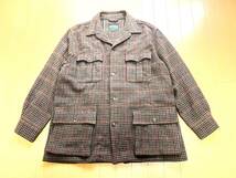 極美品/名作POLO COUNTRY【圧巻のENGLISH TWEED】ラルフローレン 本物を知る大人にオススメするサファリジャケット★ガンクラブチェックRRL_画像1