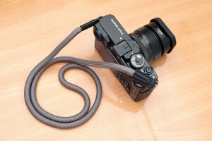  rope camera strap gray neck strap shoulder strap single‐lens reflex mirrorless stylish free shipping 