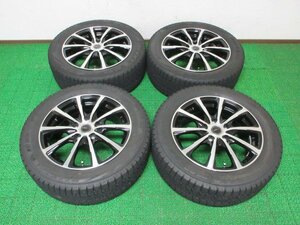 L479【送料無料 SALE品】205/55R16 超溝高 8.5分山 ブリヂストン スタッドレス XG02 20年製 ホイールセット 4本 激安 ステップワゴン ノア