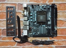 GIGABYTE GA-H97N-WIFI アンテナ付き LGA1150 DDR3_画像1