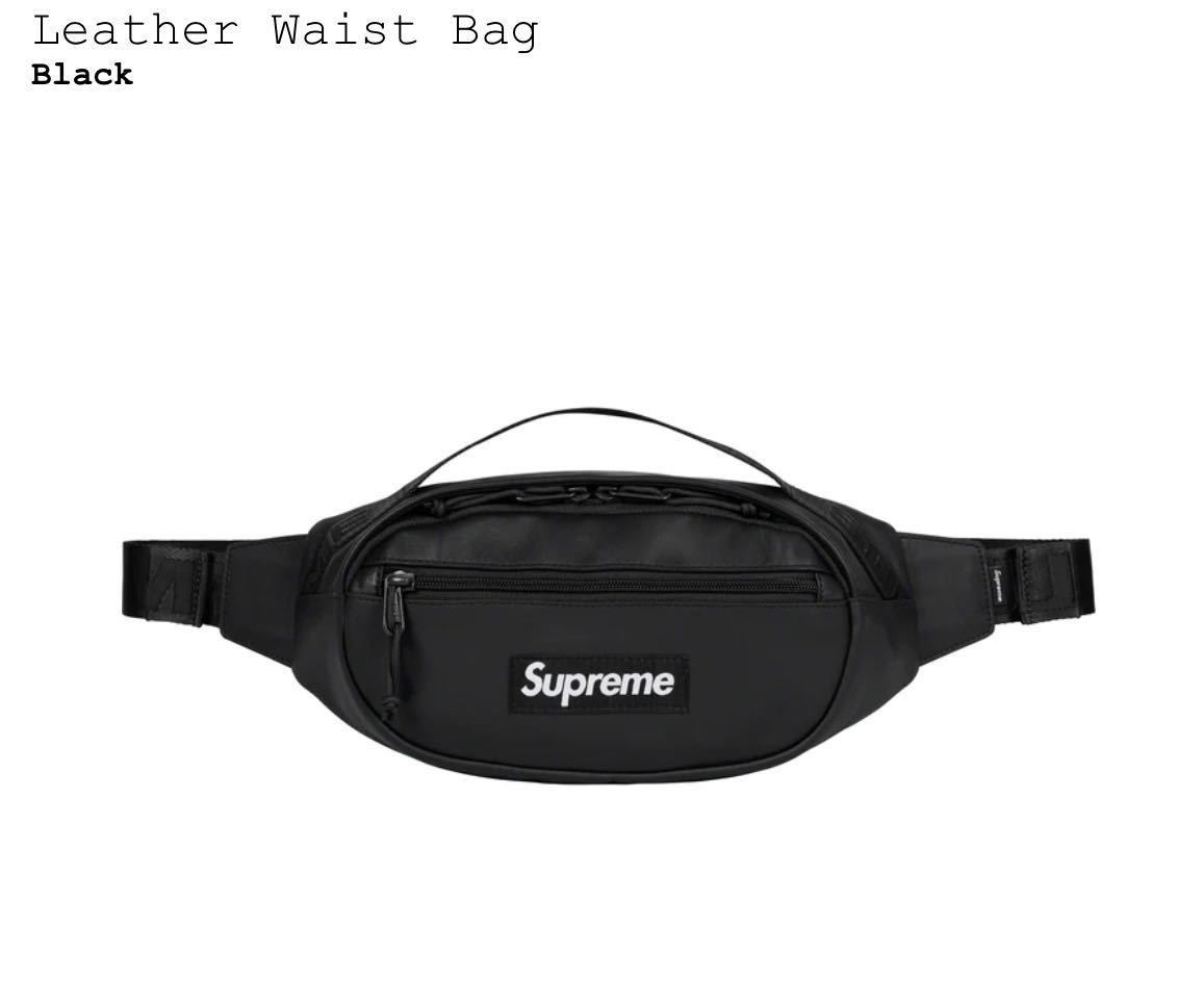 新品未使用 2018 F/W Supreme Waist Bag 黒-