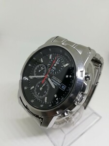 【稼働品】SEIKO セイコー 7T92-0BF0 メンズクォーツクロノグラフ腕時計