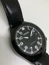 【稼働品】FOSSIL フォッシル AM4515 メンズクォーツ腕時計_画像4