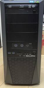 GALLERIA ZZ i7-7700K 4.20GHz 32GB SSD 512GB HDD 3TB GTX 1080 Ti Windows 10 デスクトップ 水冷 ゲーミング PC 中古