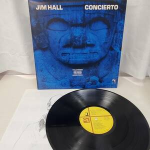 1012-213□LP盤レコード JIM HALL CONCIERTO ジム・ホール 1976 再生未確認 CTI RECORDS