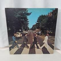 R1017-216□帯付き LP盤 レコード ビートルズ アビーロード THE BEATLES ABBEY ROAD 再生未確認_画像4