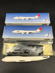 1018-09◆非売品 JAL 日本航空 航空機 プラモデル 2点 ボーイング JA8088 模型 飛行機