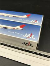 1018-09◆非売品 JAL 日本航空 航空機 プラモデル 2点 ボーイング JA8088 模型 飛行機_画像7