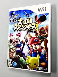 即決！良品！Wii「大乱闘スマッシュブラザーズX 」送料込！