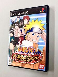 即決！チラシハガキ付！PS2「ナルト　木ノ葉スピリッツ：NARUTO」送料込！