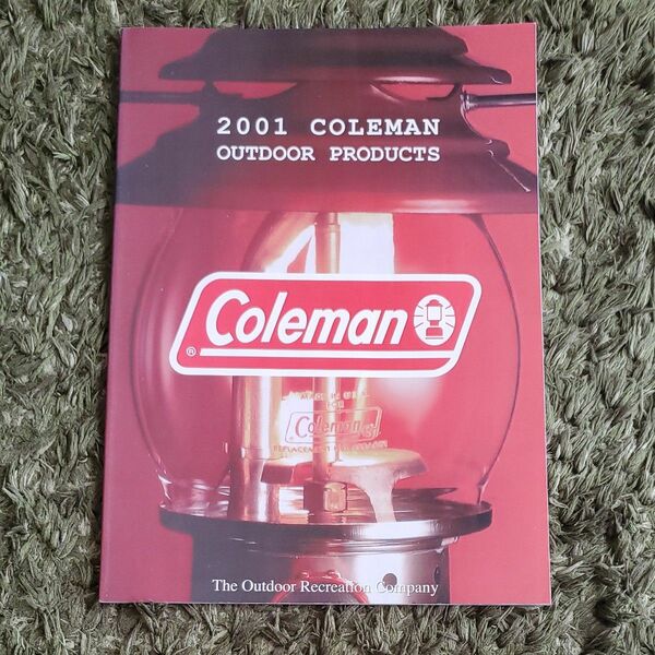 ⑩【コールマン 2001 カタログ】Coleman OUTDOOR PRODUCTS