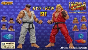 Storm Toys ストリートファイター RYU & Ken 1/12 アクションフィギュア CPSF24 wf限定