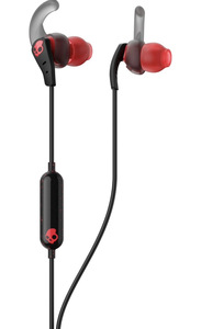 ★未開封品★Skullcandy カナル型イヤホン SET S2MEY-L634★ブラッグレッド/防滴/ハンズフリー通話対応/イヤーチップS,M,L★