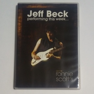 DVD★JEFF BECK「performing this week ... live at Ronnie Scott's」ジェフ・ベック 　ERIC CLAPTON　JOSS STONE