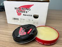 1円スタート★箱付き美品 レッドウィング 8166 US10 Dワイズ RED WING アイリッシュセッター オロラセット プレーントゥ　純正オイル付き★_画像8